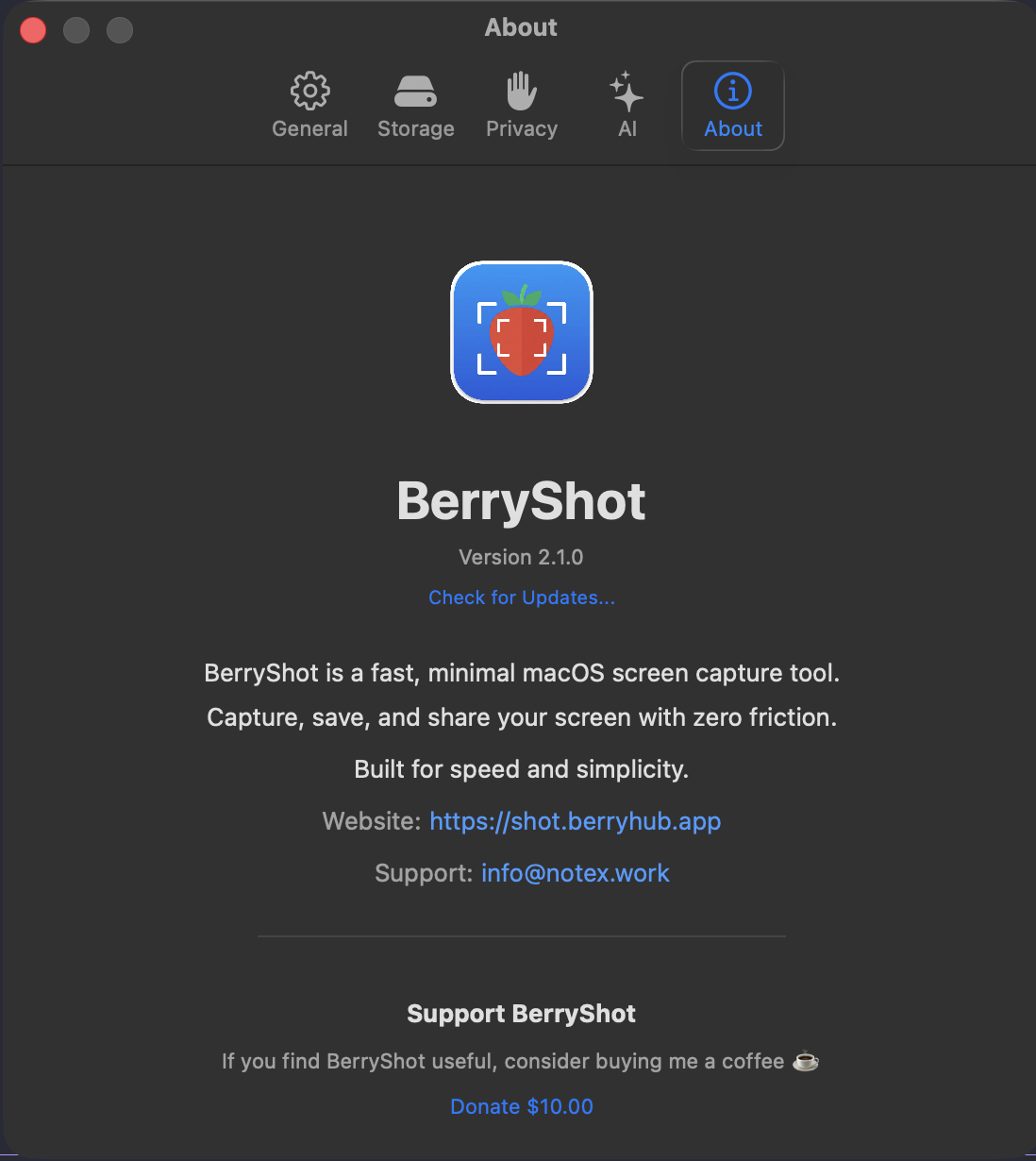 Privacy and MCP Agent Settings